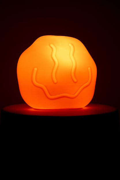 Wobbly Smiley Lamp