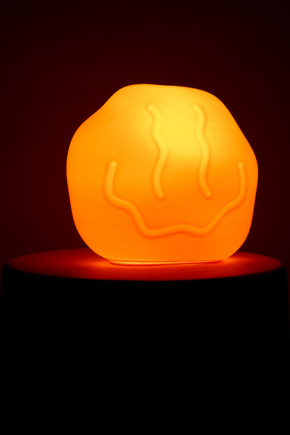 Wobbly Smiley Lamp